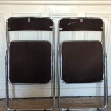 Duo chrome folding chair