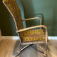 Fauteuil début de siècle rotin osier m