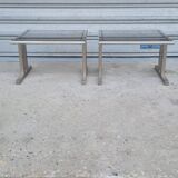 Pair of space age side tables