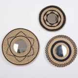 Ensemble de 3 miroirs scandinaves