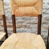 Straw chairs