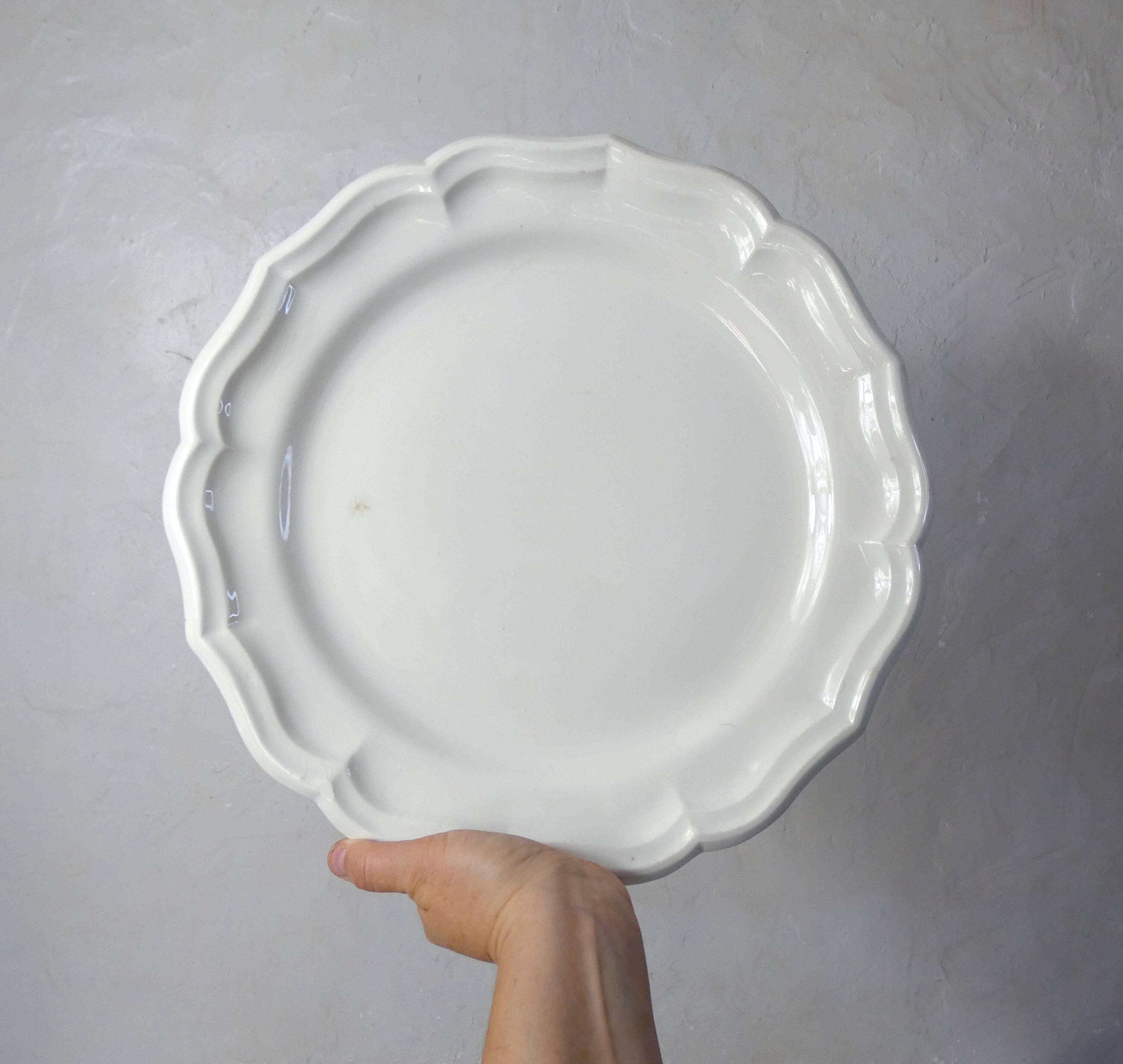 Digoin Sarreguemines cake dish