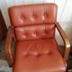 Pair of armchairs swivelling vintage havana Italy