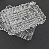 Vintage crystal ashtray