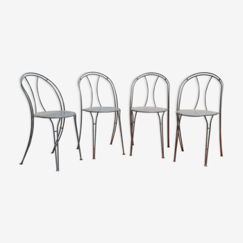 Industrial metal chairs 1960 - 1970
