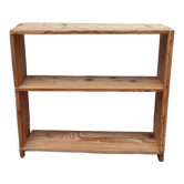 Workshop furniture shelves old wood shelving vintage industrial fir