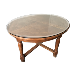 Table en chêne massif ovale fabrication