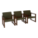 3 Karin Morbing armchairs IKEA