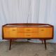 Vintage sideboard with two doors and two drawers