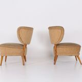 Otto Schulz pair of cocktail chairs