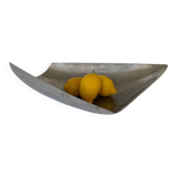 Vintage Modernist Large Aluminium Decoeative Bowl