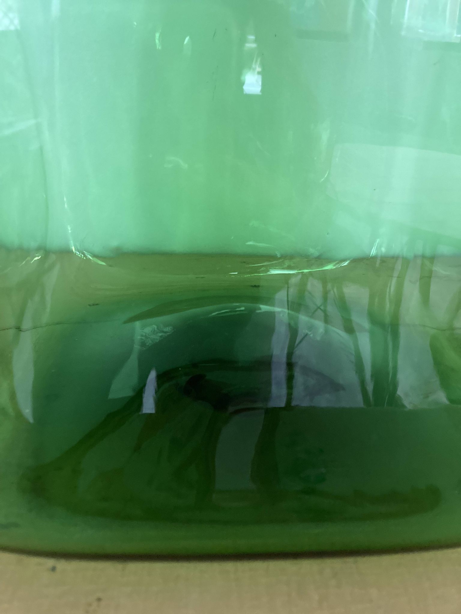 Blown Empoli XL amphora carboy