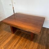 Art Deco solid wood dining table