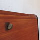 Teak wall-mounted secretary from the 50s / 60s