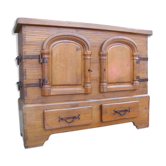 Oak chest of drawers, 50s