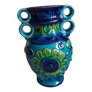 Vase Germany with floral decoration