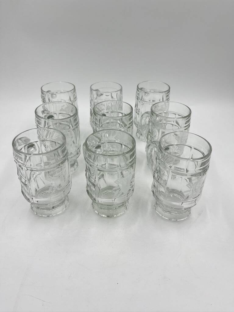 Set of Hoegarde beer mugs