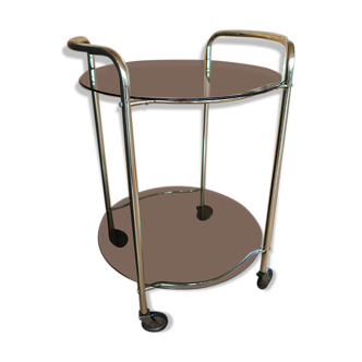 Roller side table