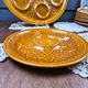Artichoke service Salins France – 8 plates and serving dish barboti