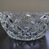 Crystal salad bowl