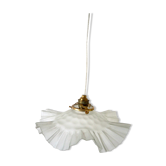 Frosted glass flower pendant lamp