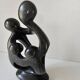 Soapstone Sculpture - Family Parents/Children Modern Design
