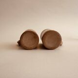 Set of 2 vintage stoneware mugs