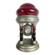 Unique vintage tin lamp with clockwork