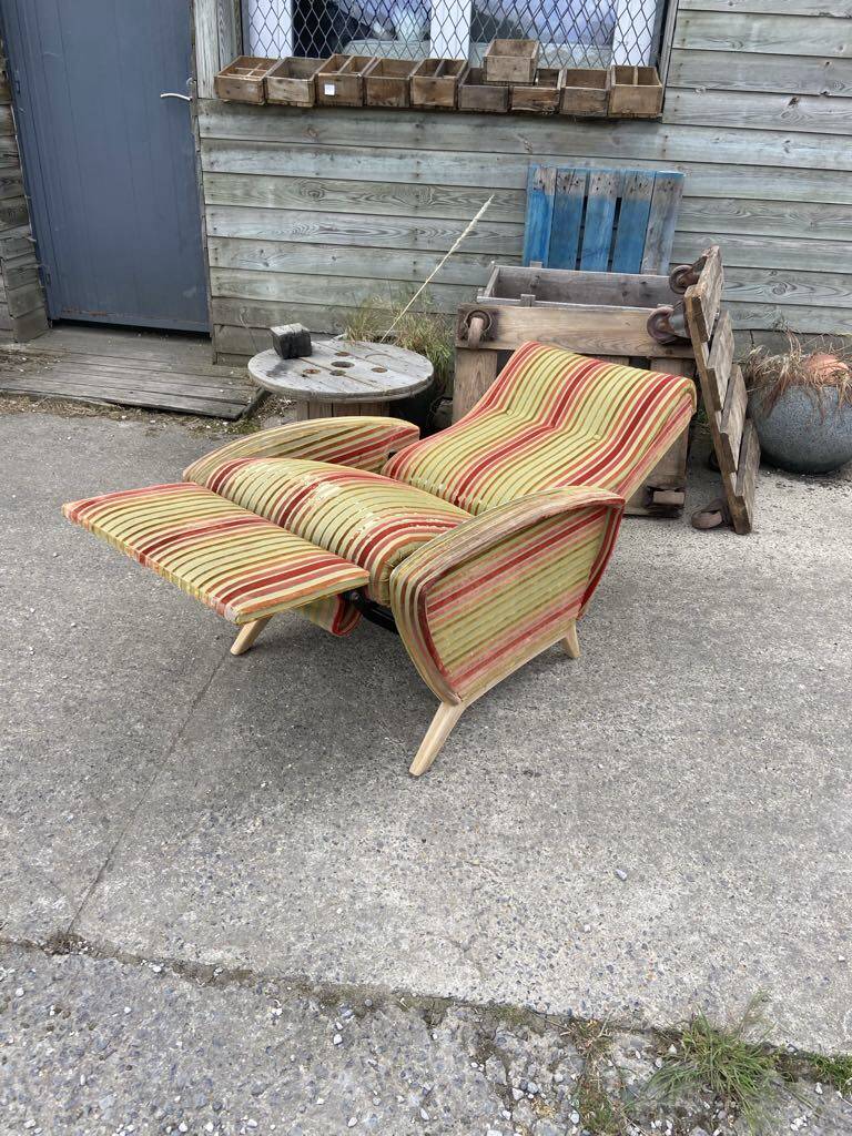 Fauteuil inclinable vintage