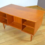 Teak desk scandinavian work 1960