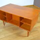 Teak desk scandinavian work 1960