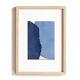 Monotype painting on framed paper signed Eawy.