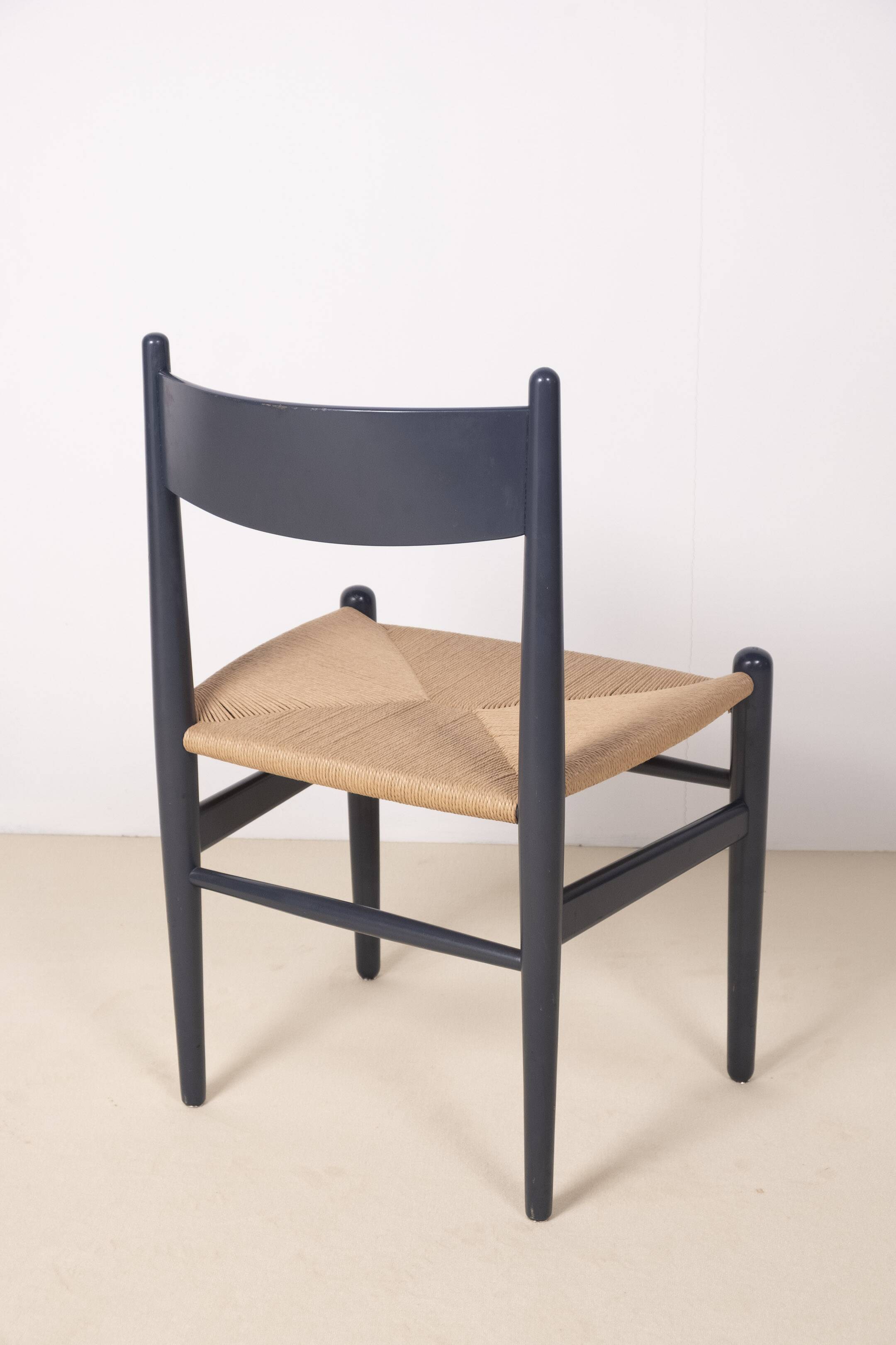4x Hans J. Wegner Dining Chair CH36, Carl Hansen & Søn