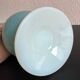 Vintage blue opaline soliflore