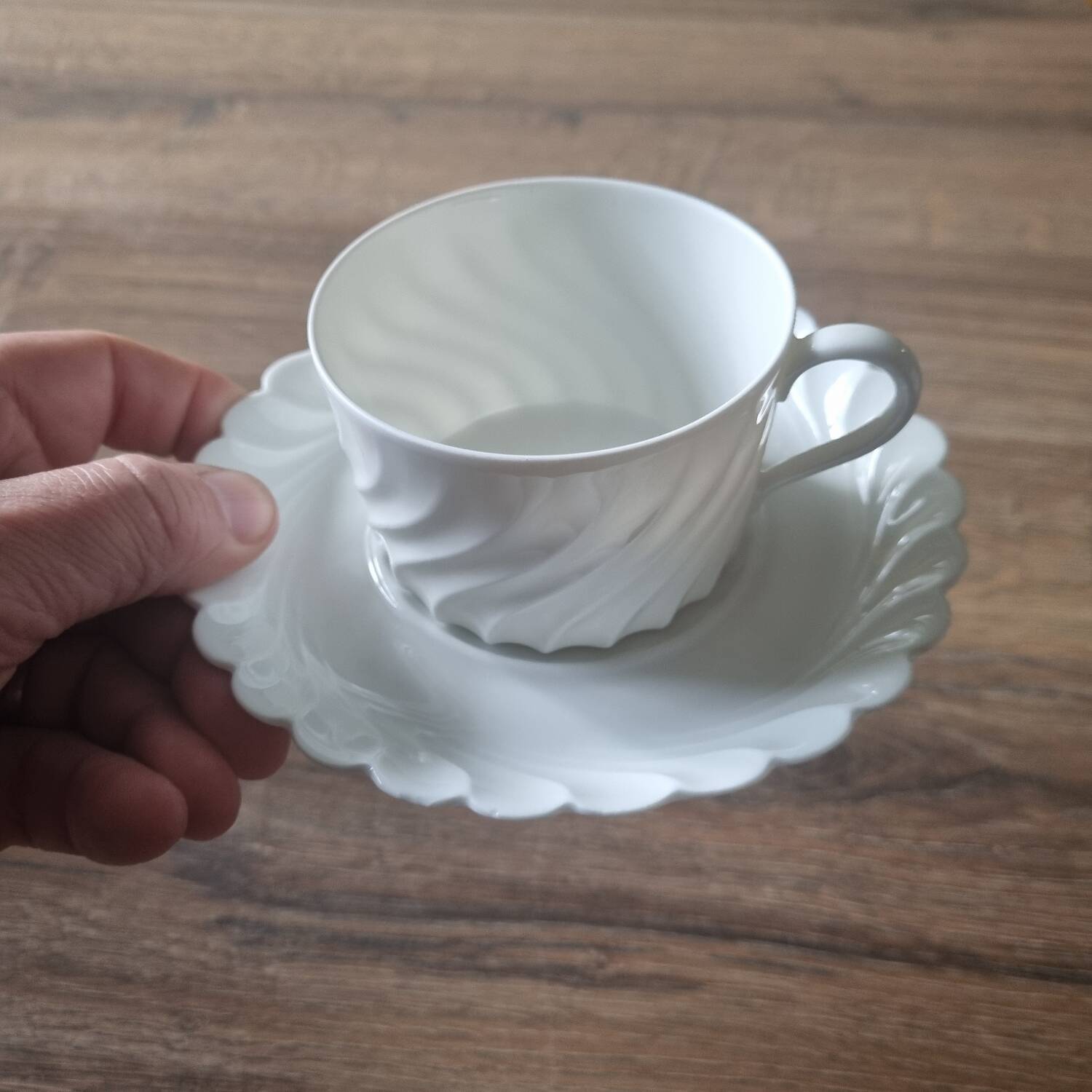 Coffee pot, Haviland breakfast duo service