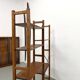 XXL Modernist Library in Solid Pine – 1950s Design – L164 cm