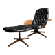 Iconic "Mr. Chair" Armchair & Ottoman – George Mulhauser for Plycra