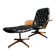 Iconic "Mr. Chair" Armchair & Ottoman – George Mulhauser for Plycra
