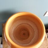 Plant pot, flower pot, planter in glazed terracotta