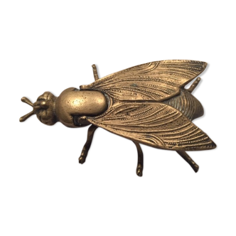 Bronze fly ashtray