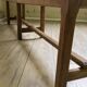 Old solid oak bench