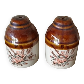 Vintage salt and pepper shakers