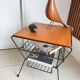 Side table / Vintage 50s-60s magazine rack table