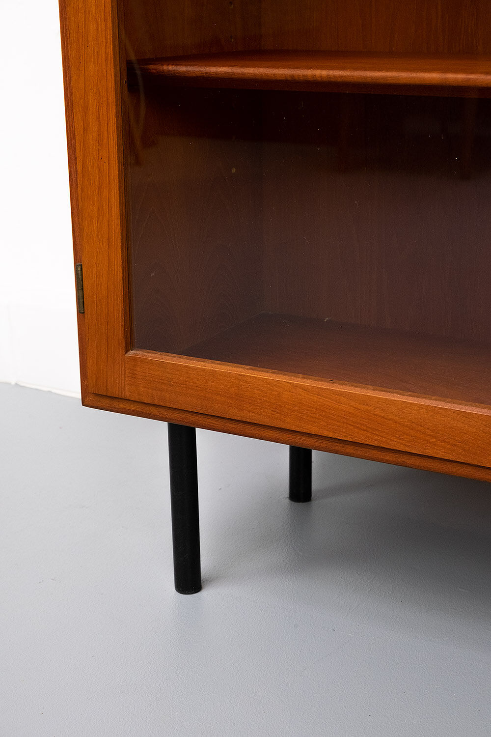 Danish Showcase in Teak by Børge Mogensen for Søborg Møbelfabrik, 1960s