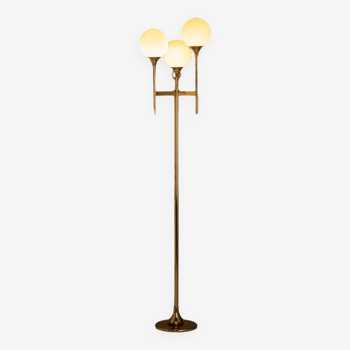 Sciolari Floor Lamp in brass, Italy 1970s