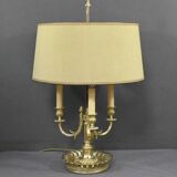 Large Bouillotte Lamp in Gilt Bronze, Louis XVI style – first half of the 20th century