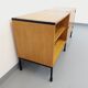 Vintage ARP Minvielle sideboard by Guariche Mortier Motte in light wood and black metal
