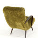 Doodly armchair - mid century modern - one off a kind upholstery