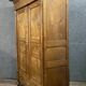 Empire period wardrobe in elm in blond oak circa 1810