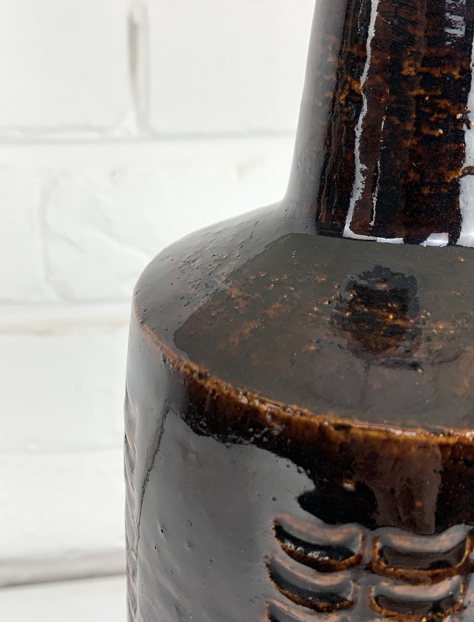 Ceramic table lamp, Per Linnemann-Schmidt for Palshus, Denmark, 1960